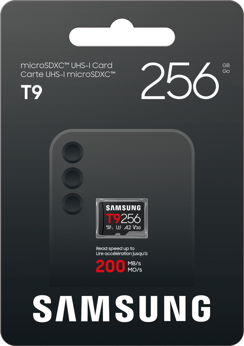 Samsung T9 microSD card 256GB MicroSDXC UHS-I