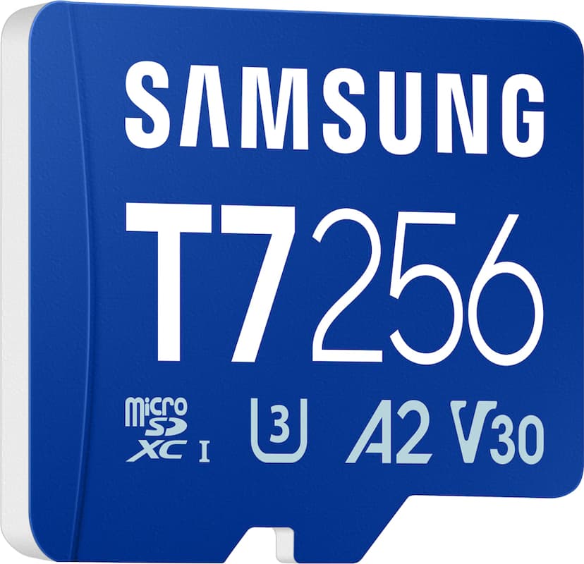 Samsung T7 microSD card 256GB MicroSDXC UHS-I