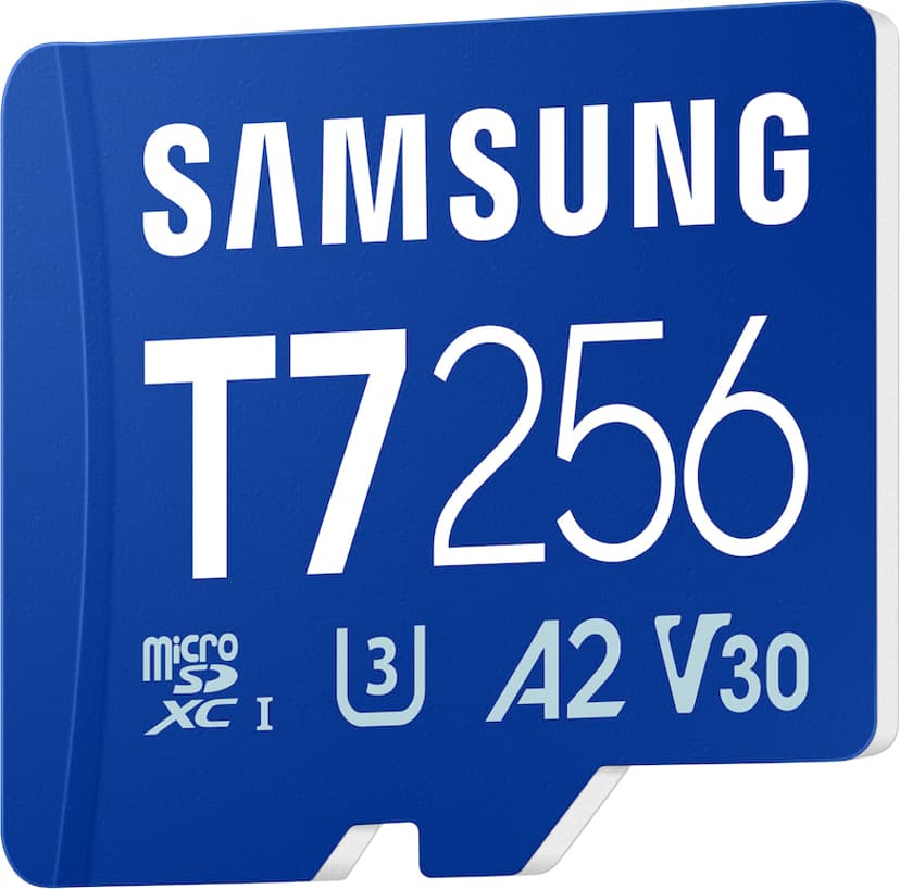 Samsung T7 microSD card 256GB MicroSDXC UHS-I