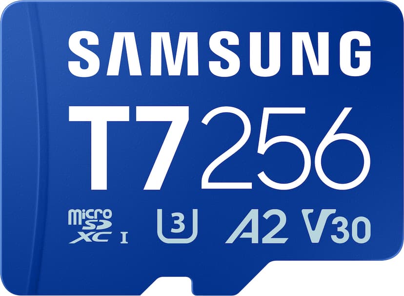 Samsung T7 microSD card 256GB MicroSDXC UHS-I