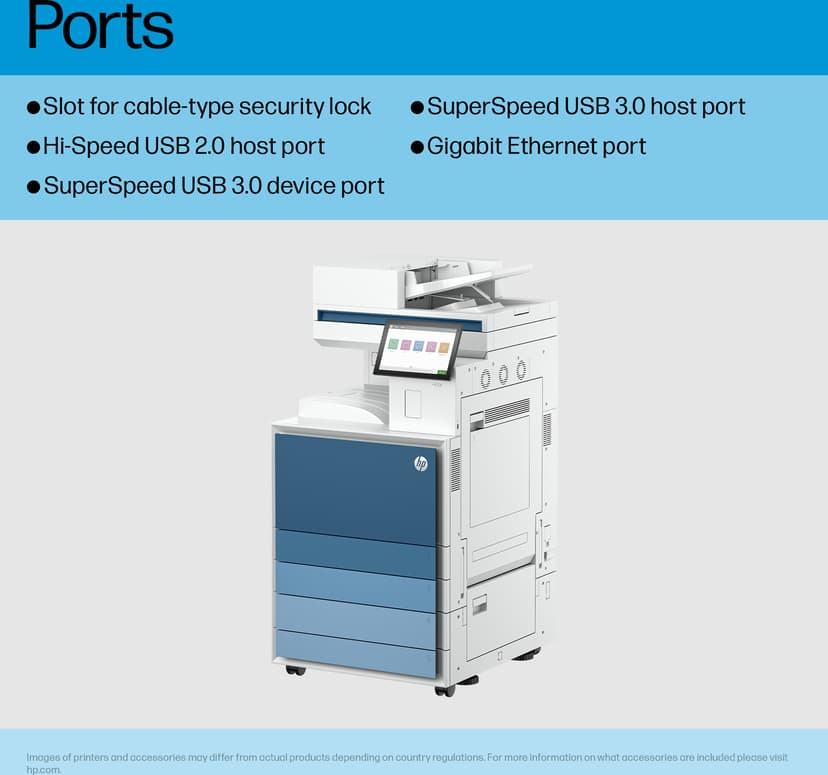 HP LaserJet Enterprise MFP 8601dn A3