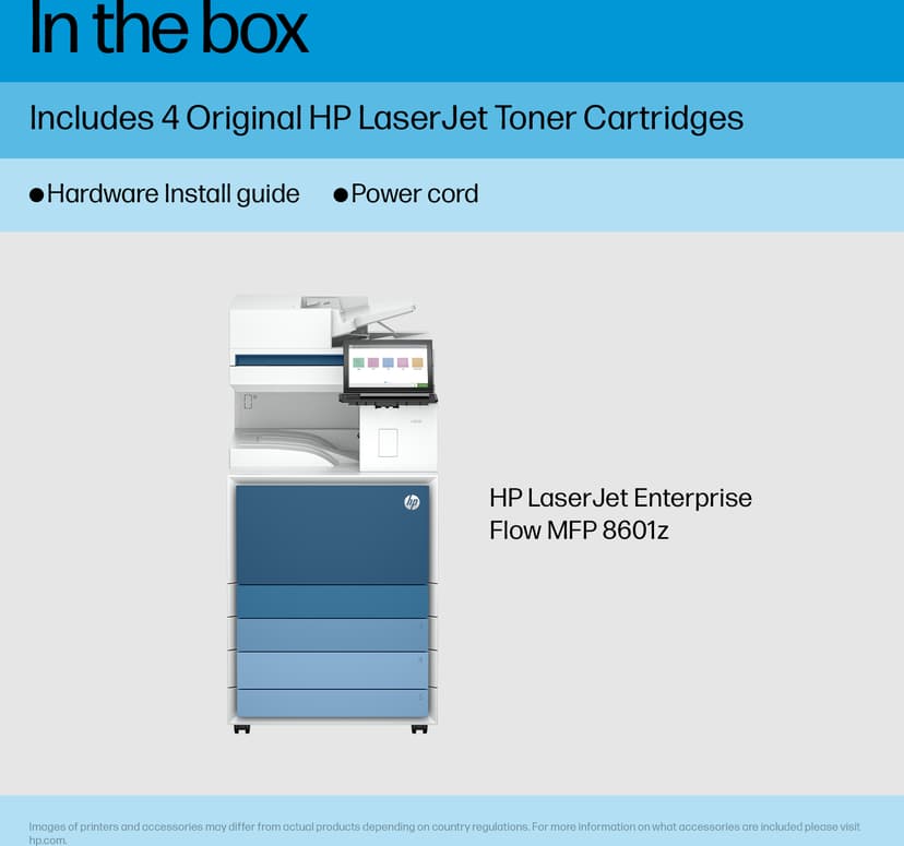 HP LaserJet Enterprise Flow MFP 8601z A3