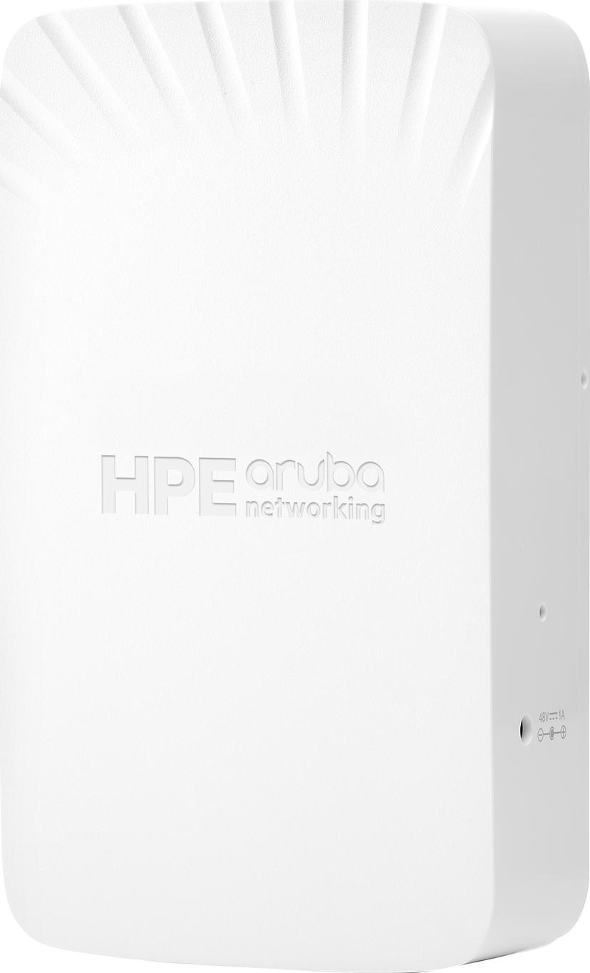 HPE Aruba Networking AP-505H (RW) Dual Radio 802.11ax 2x2 1+4 Ethernet PSE USB Hospitality AP 1487 Mbit/s Valkoinen Power over Ethernet -tuki