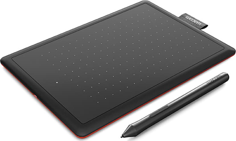 Wacom One by Medium grafische tablet Zwart 2540 lpi 216 x 135 mm USB