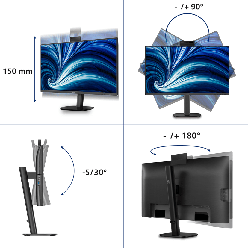Philips 27B2N3500JH 27, 27 inch / 68.5 cm" 2560 × 1440pixels IPS 16:9 120Hz