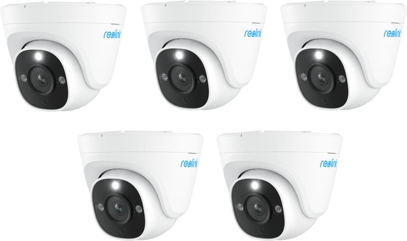 Reolink P344 (RLC-1224A) 12MP UHD POE CAMERA 5-PACK