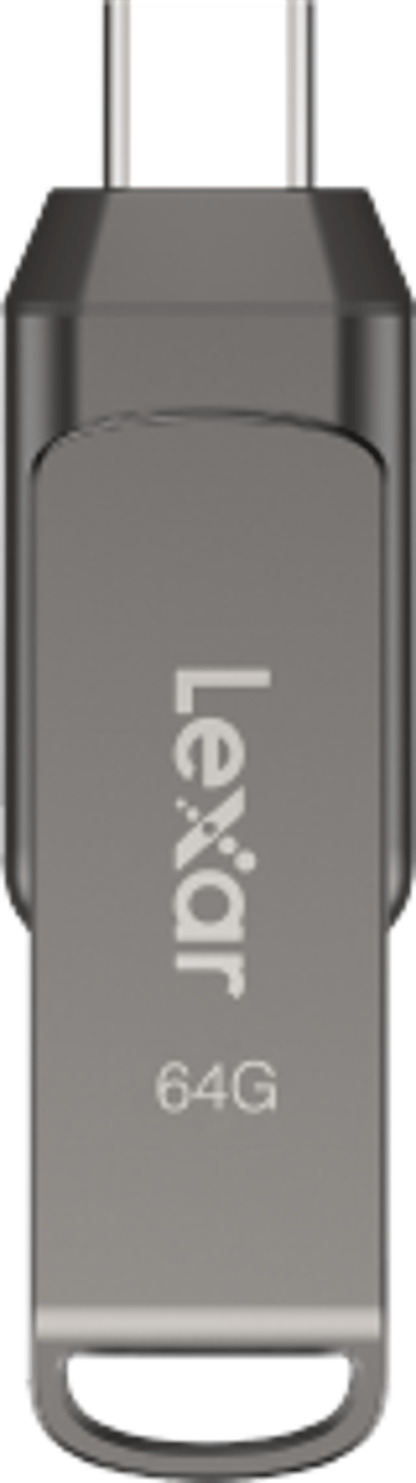 Lexar Jumpdrive Dual Drive D400 64GB USB-A / USB-C Grå