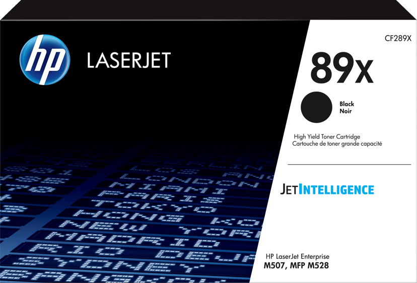 HP Toner Zwart 89X 10K - M507/M528