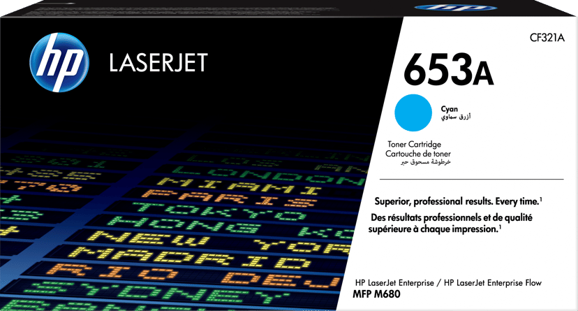 HP Toner Cyan 653A 16.5K - CF321A