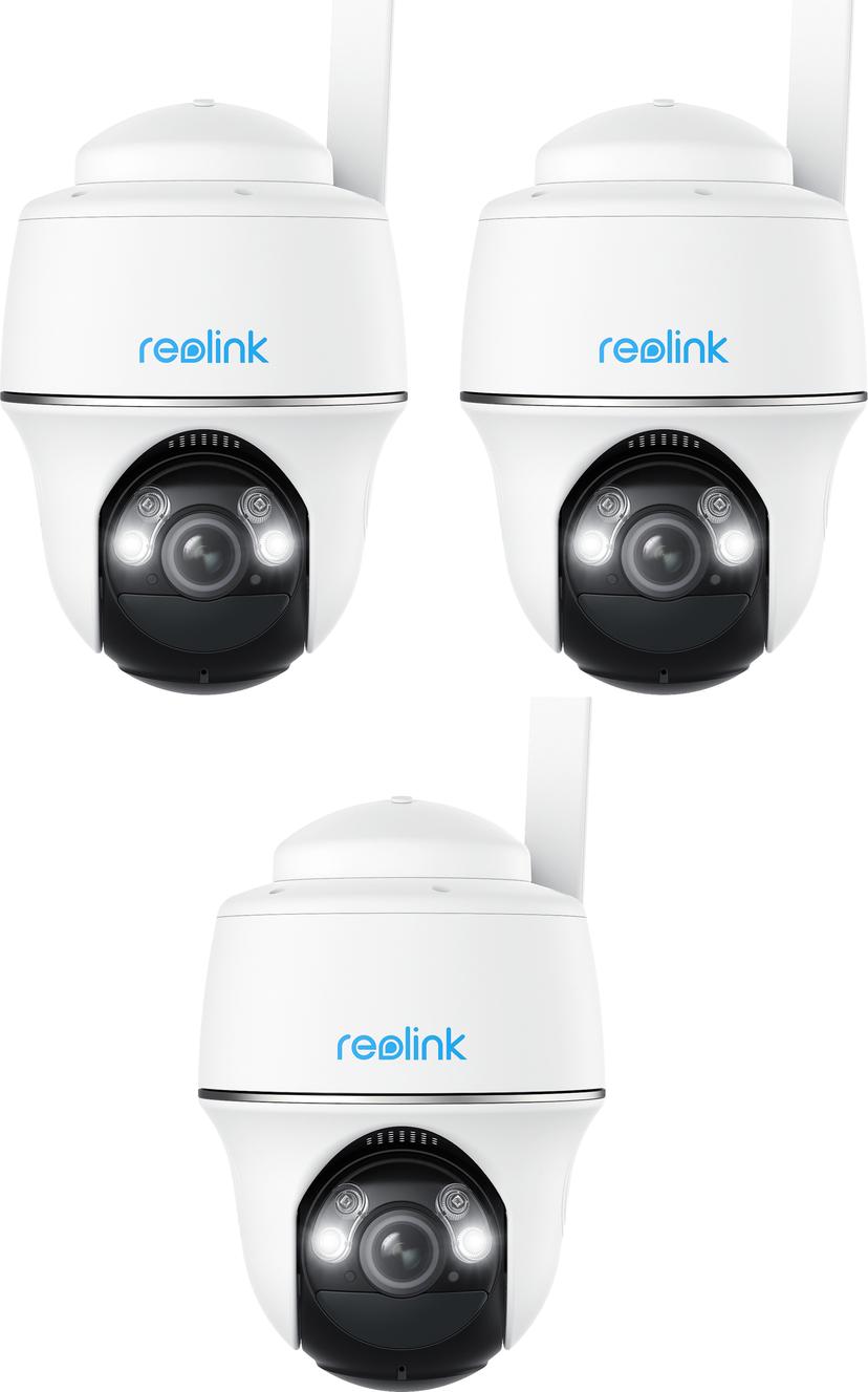 Reolink Go Series G430 2K 5MP Trådlös 4G 3-Pack