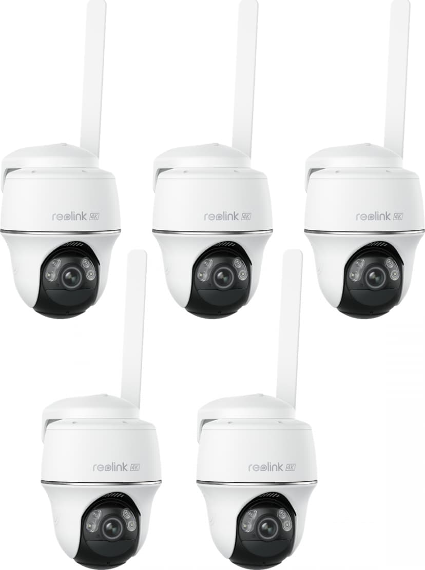 Reolink GO SERIES G440 4K 8MP 4G LTE 5-PACK
