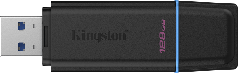 Kingston DataTraveler Exodia G2 128GB USB-A Sort, Blå