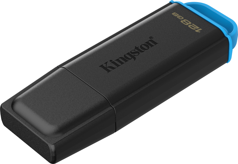 Kingston DataTraveler Exodia G2 128GB USB-A Sort, Blå