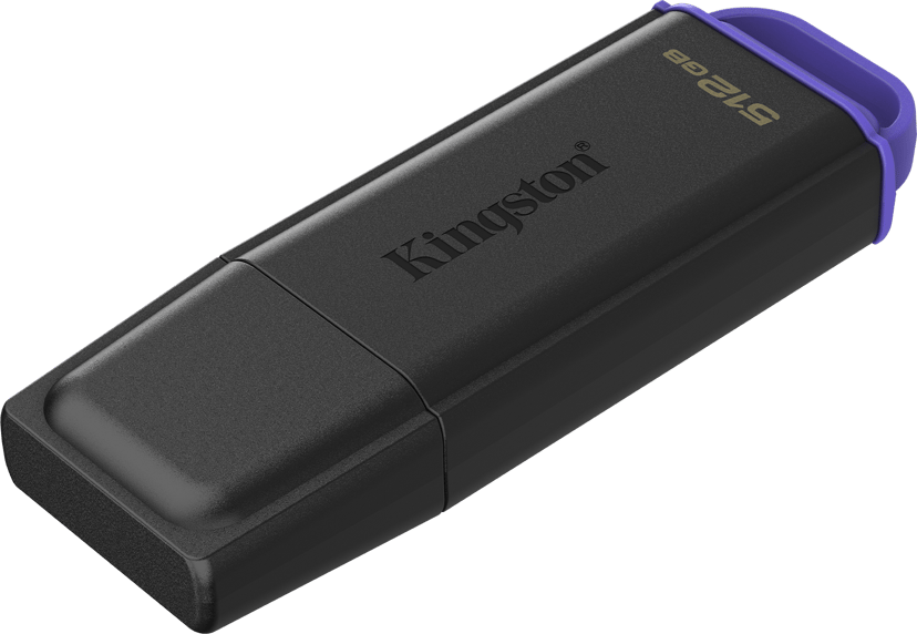 Kingston DataTraveler Exodia G2 512GB USB-A Sort, Violet
