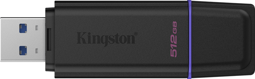 Kingston DataTraveler Exodia G2 512GB USB-A Sort, Violet