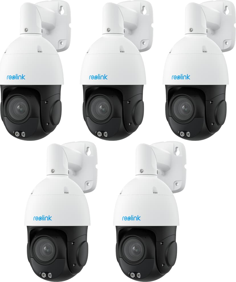 Reolink P850 SMART 4K PTZ POE CAMERA 5-PACK