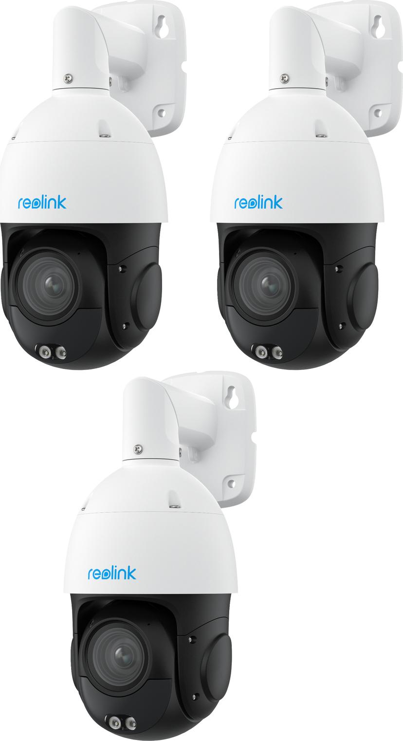 Reolink P850 Smart 4K PTZ PoE 3-Pack