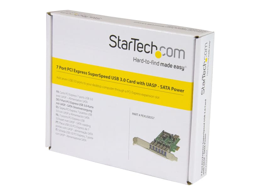 Startech 7-Port PCI Express USB 3.0 card