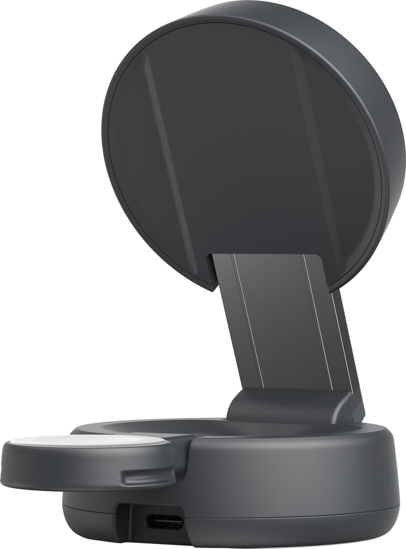 Belkin UltraCharge Pro 2-in-1 Magnetic Charging Dock 25w Qi2 Svart