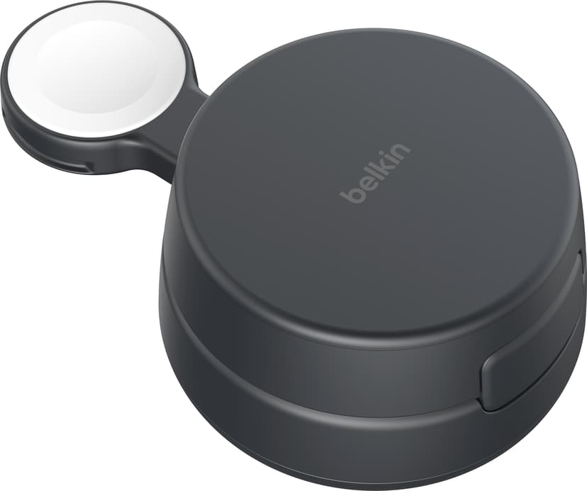 Belkin UltraCharge Pro 2-in-1 Magnetic Charging Dock 25w Qi2 Musta