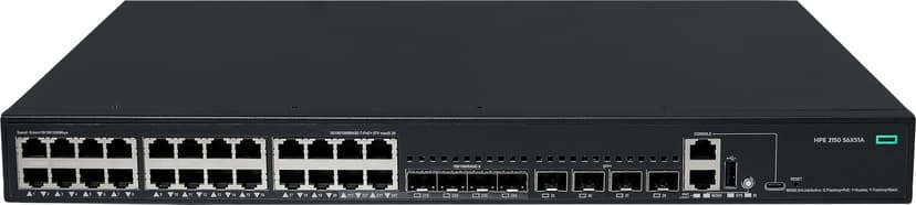 HPE Networking CW 2150 24xGbE PoE+ 405W 4xGbE Combo SFP 4x10GbE SFP+ Managed Switch