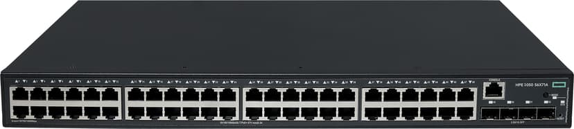 HPE Networking CW 2050 48xGbE PoE+ 410W 4x2,5GbE SFP Administrerad switch