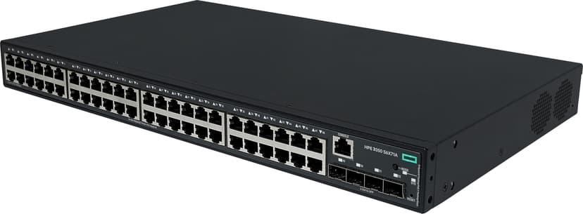 HPE Networking CW 2050 48xGbE PoE+ 410W 4x2,5GbE SFP Administrerad switch