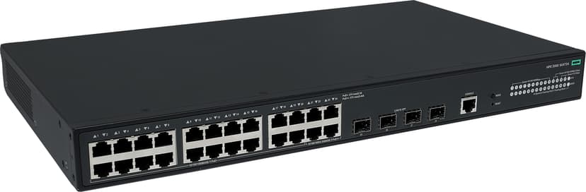 HPE Networking CW 2050 20xGbE PoE+ 4x2,5GbE PoE++ 420W 4x2,5GbE SFP Administrerad switch