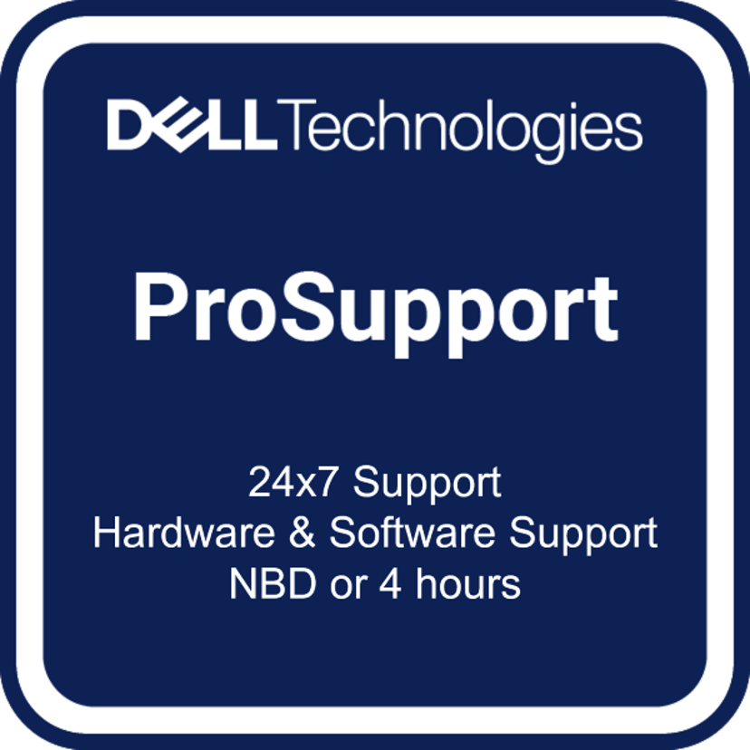 Dell Upgrade van 3 jaren Next Business Day tot 3 jaren ProSupport for Infrastructure