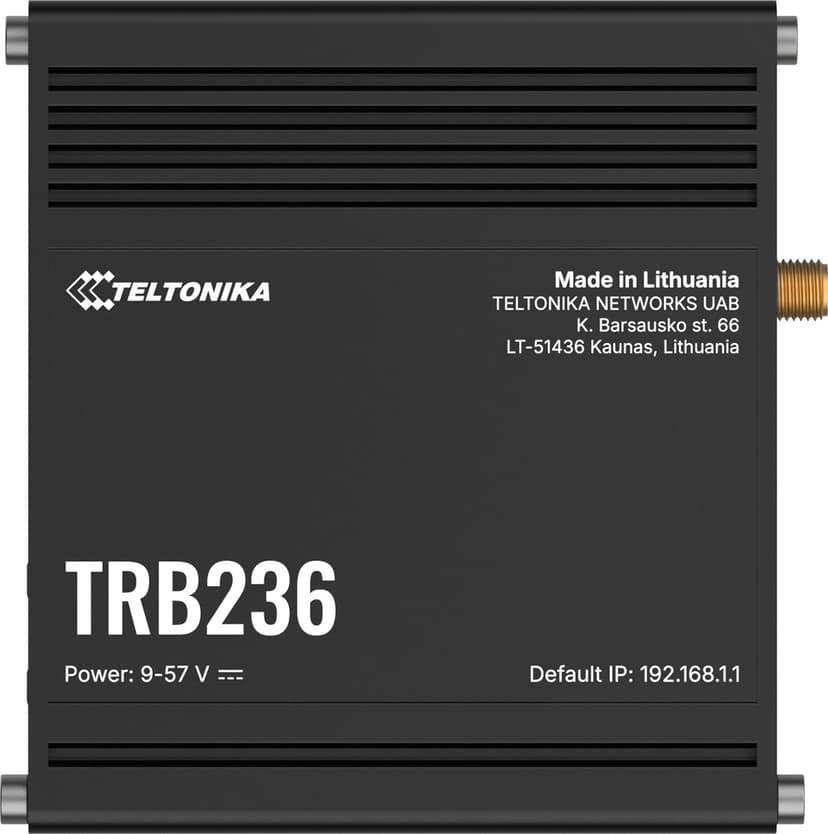 Teltonika TRB236 Industrial LTE 450 Cat 4 IoT Gateway