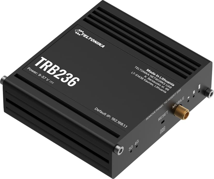 Teltonika TRB236 Industrial LTE 450 Cat 4 IoT Gateway
