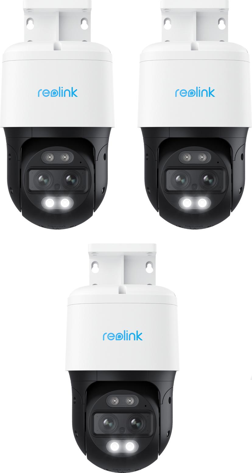 Reolink TrackMix Serie P760 4K 8MP PTZ PoE 3-Pack