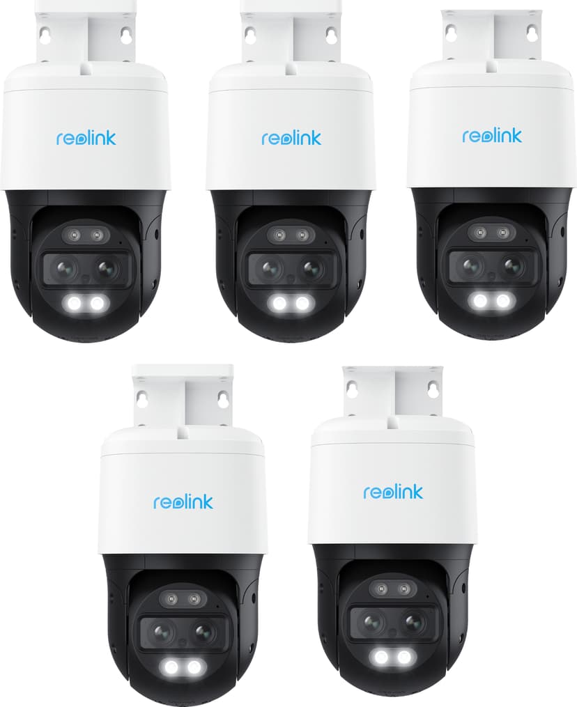 Reolink TrackMix Serie P760 4K 8MP PTZ PoE 5-Pack