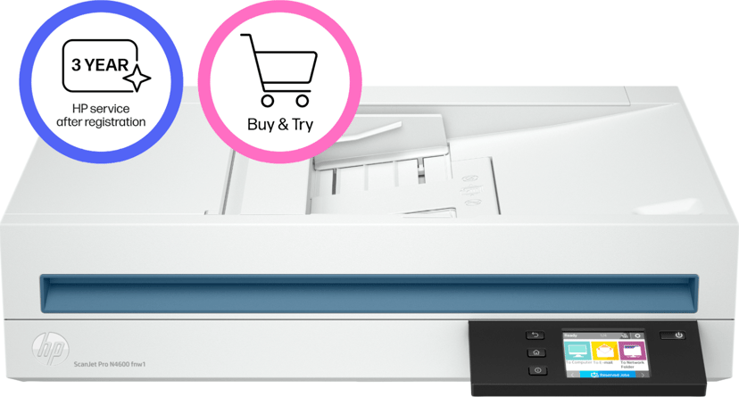 HP ScanJet Pro N4600FNW1 A4