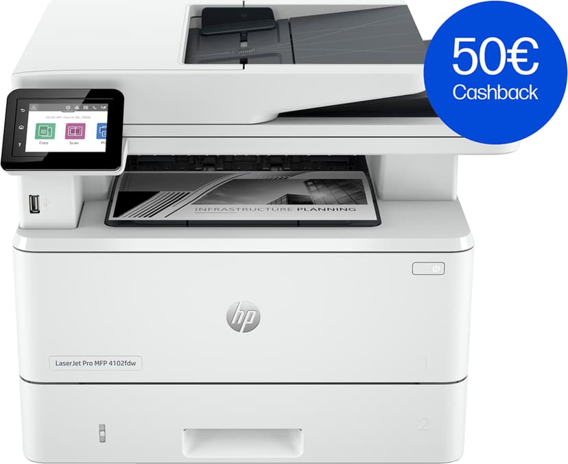 HP LaserJet Pro MFP 4102FDW A4 MFP