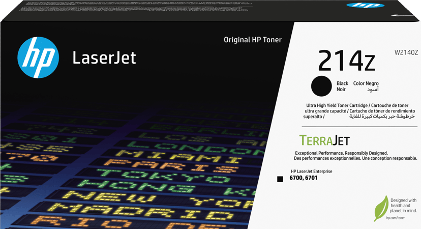 HP Toner Svart 214Z 31K - Color LaserJet 6700dn/6701dn