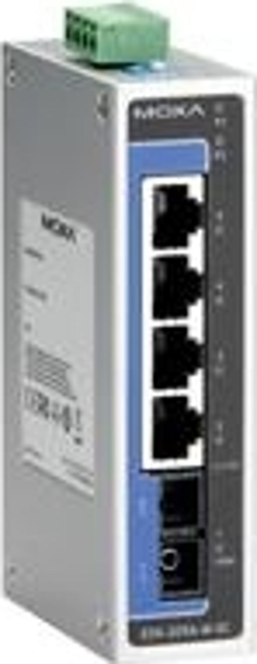 Moxa EDS-205A-S-SC netværksswitch Ikke administreret