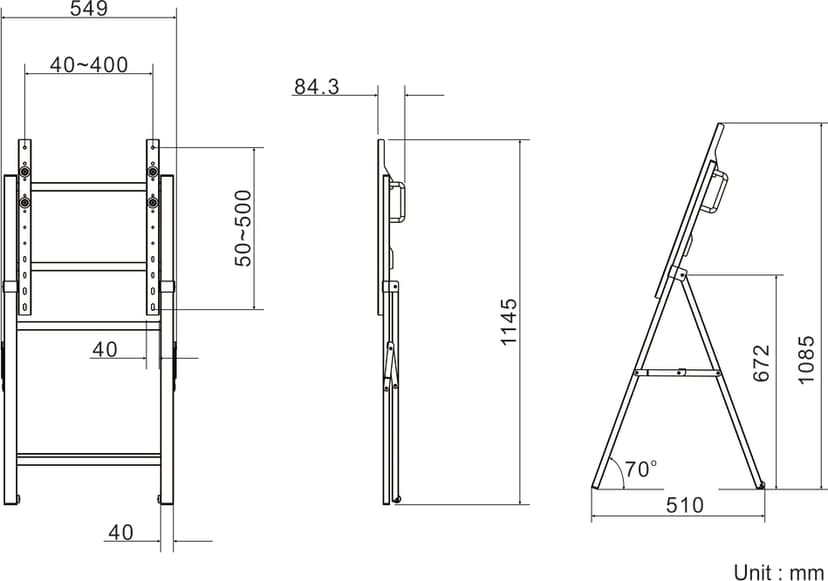 Multibrackets M Easel