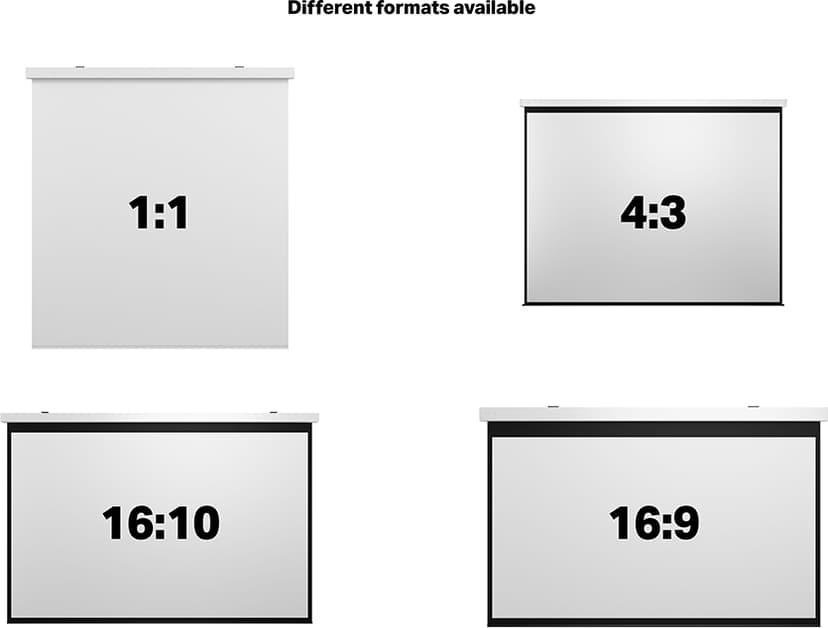 Multibrackets M Motorized Projection Screen Deluxe