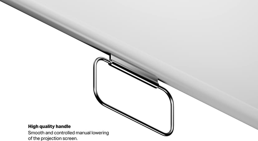 Multibrackets Projektorduk Deluxe Manuell Self-Lock 1:1 112"