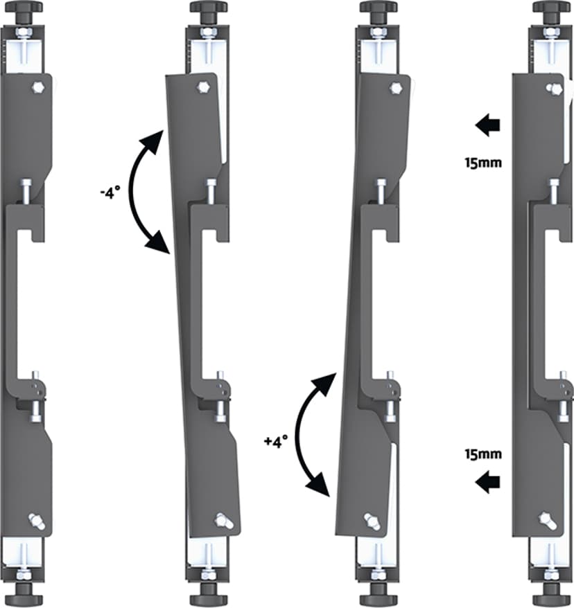 Multibrackets M Public Video Wall Stand 9-Screens