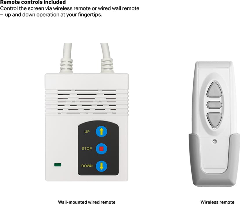 Multibrackets Projektorduk Motor 145X145 1:1 80"