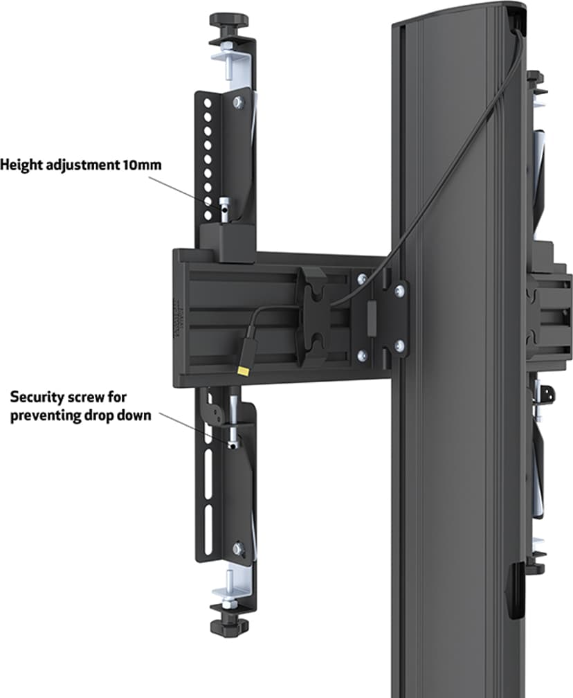 Multibrackets M Public Video Wall Stand 9-Screens