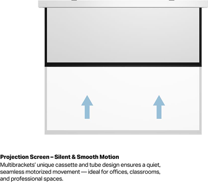 Multibrackets Projector Screen Engine 235x145 16:10 108"