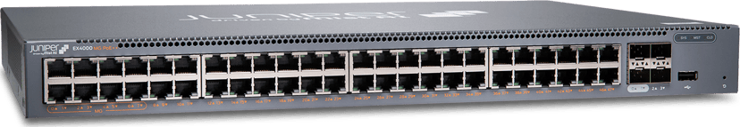 Juniper Networks EX4000-48MP network switch Managed L2/L3 Gigabit Ethernet PoE 1U Grey