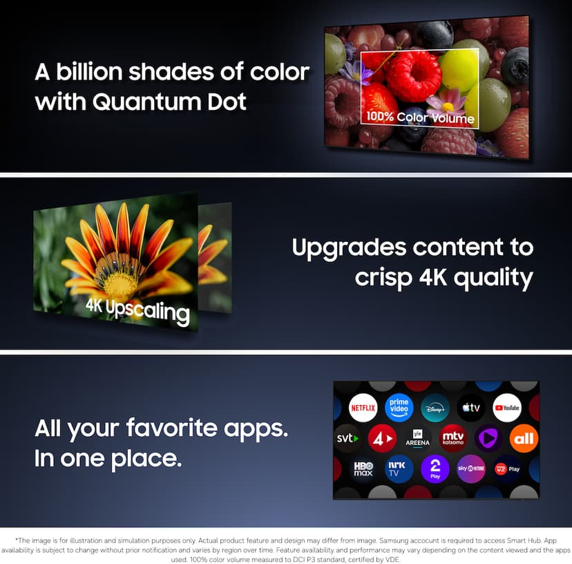 Samsung QN72H 85" 4K Neo QLED Mini LED Smart TV (2026)
