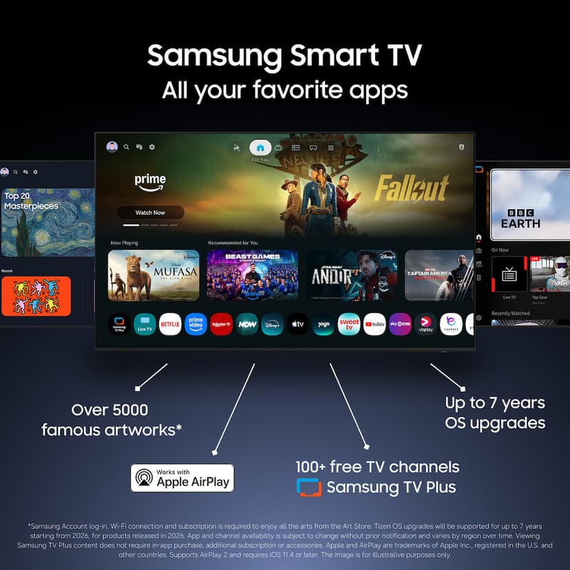 Samsung QN72H 50" 4K Neo QLED Mini LED Smart TV (2026)