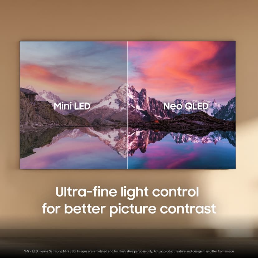 Samsung QN72H 50" 4K Neo QLED Mini LED Smart TV (2026)
