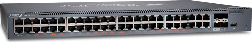 Juniper Networks EX4000-48P network switch Managed L2/L3 Gigabit Ethernet PoE 1U Grey