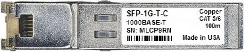 Juniper Networks SFP-1G-T-C RJ-45 Connector SFP Transceiver